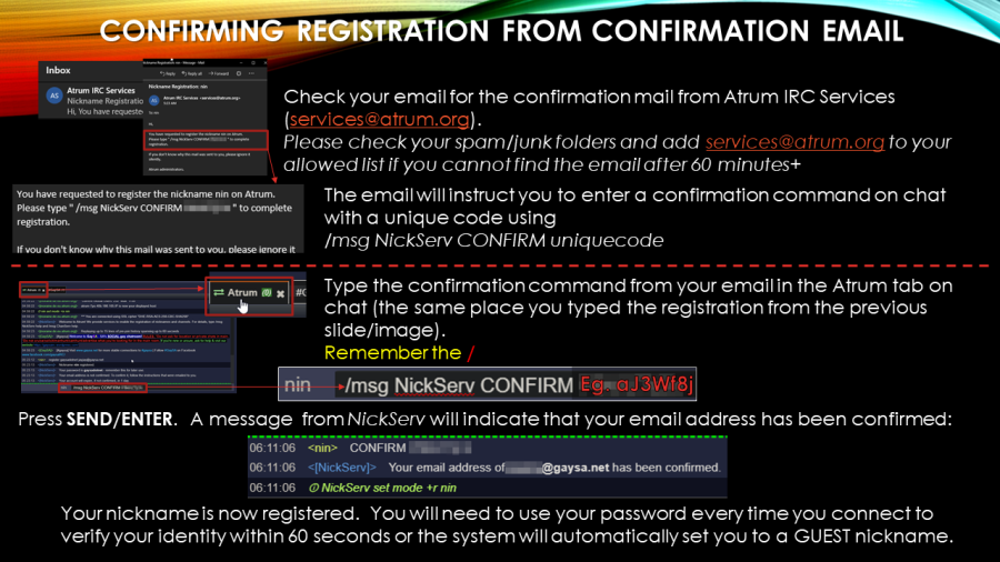 Page 3 - Email Registration Confirmation